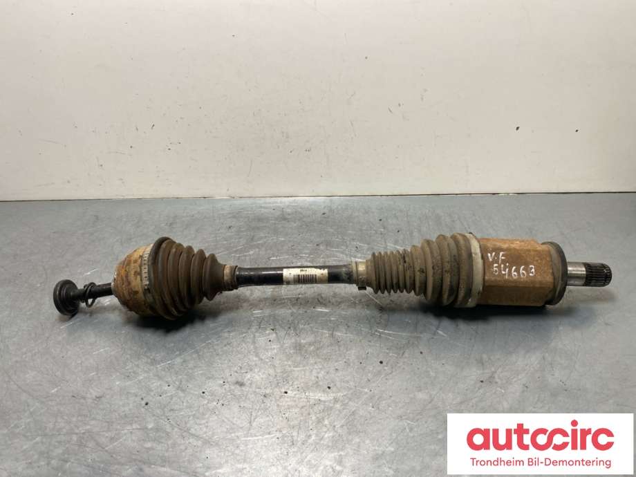 Drivaksel venstre foran, diesel/automat til BMW 5-Serie, 2010-2017 (F10/F11) (F10/F11) (31 60 7 618 681)