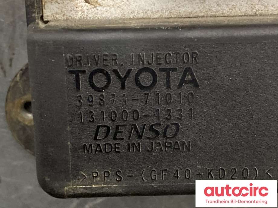 Styreenhet drivstoffpumpe til Toyota Hiace 2007-2012 (Fase 3)  (DENSO|131000-1331|8987171010|)