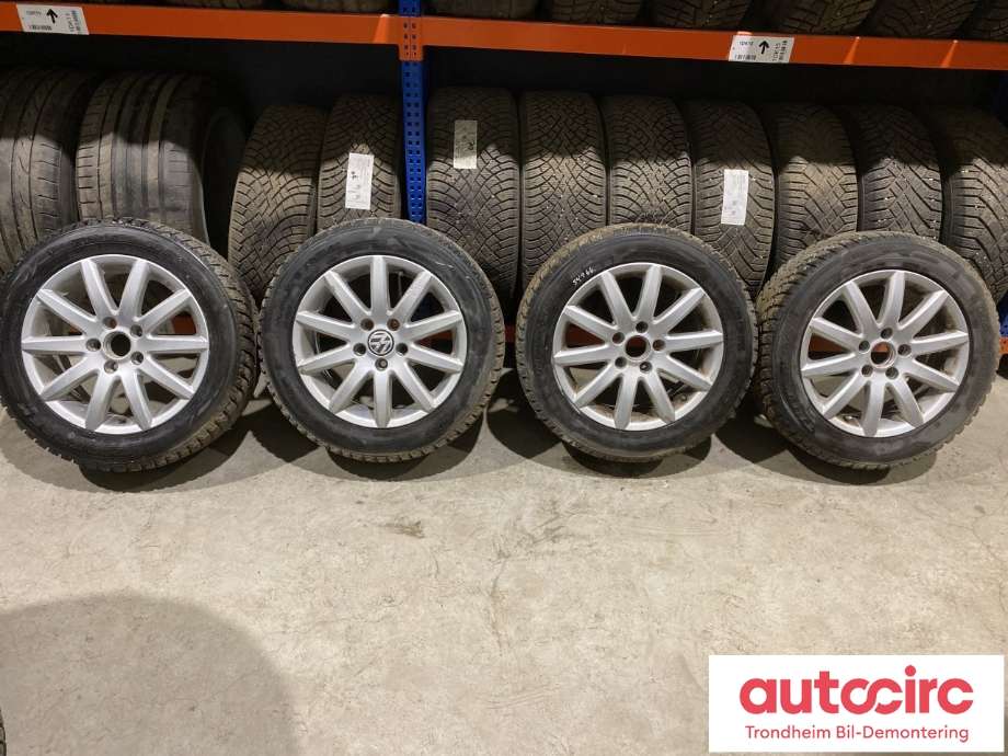 Hjulsett aluminium vinter til VW CC 2008-2012 (PASSAT CC) (PASSAT CC) (16 TOMMER|205/55/R16 94T|PROD:2425|8MM)