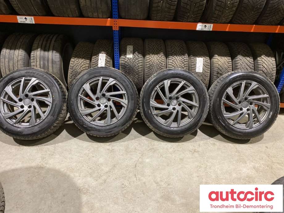 Hjulsett aluminium vinter til Kia e-Soul 2019-->> (Type III) (17 TOMMER|215/60/R17 96T|PROD3322|5-7MM)