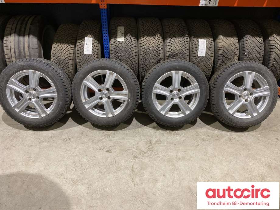 Hjulsett aluminium vinter til Smart Forfour 2015-->> (Type II) (W453) (W453) (15 TOMMER|185/60/R15 88T|PROD:4924|)