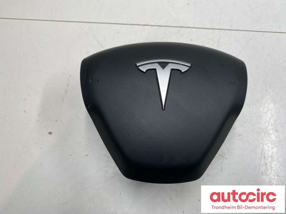 Airbag rattpute til Tesla Model 3, 2018-2023 (Fase 1)  (1096835-00-K)