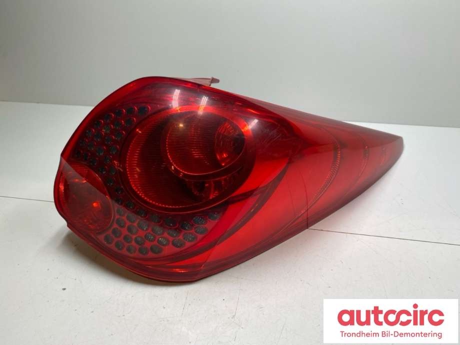 Baklykt høyre til Peugeot 207, 2006-2012  (6351 CT)