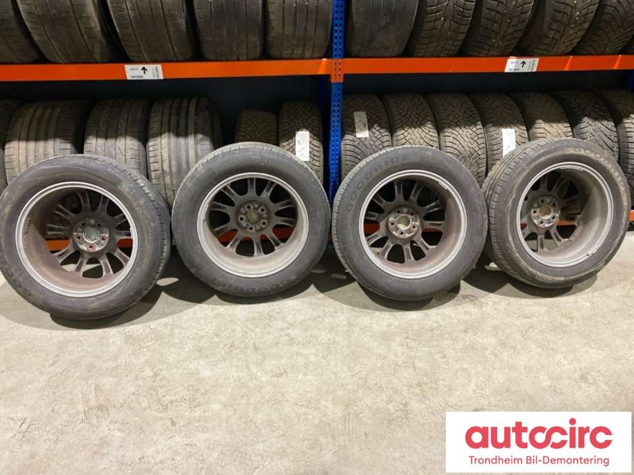 Hjulsett aluminium sommer til Honda CR-V 2007-2012 (Type III)  (18TOMMER|225/60/R18 100H|PROD:0424|5-6MM)