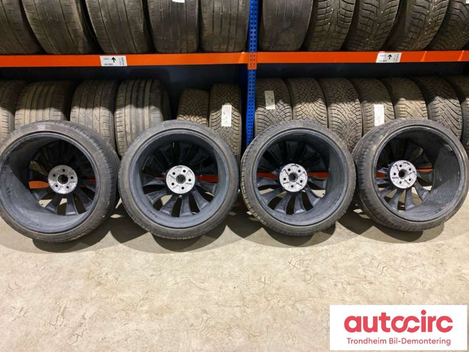 Hjulsett aluminium sommer til Tesla Model Y 2024-->> (Type II)  (21 TOMMER|255/35/R21 98W/ 275/35/R21 103W|PROD:2624|5)