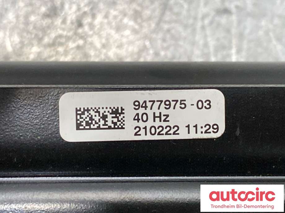 Karosseri diverse til BMW iX 2021-->> (I20) (I20) (PÅ BAKLUKE|51 24 9 477 975|)