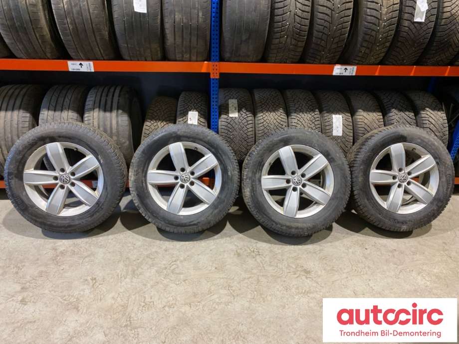 Hjulsett aluminium vinter til VW Tiguan, 2016-2020 (Type II, Fase 1) (17TOMMER|225/65/R17 XL 106T)