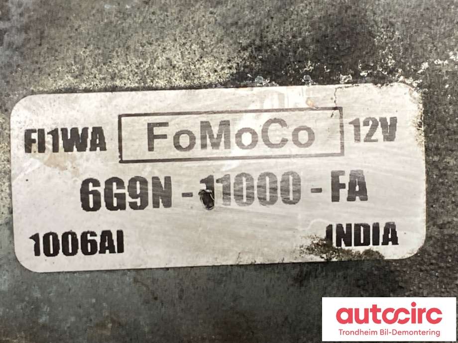 Starter diesel til Ford Kuga 2008-2012 (Type I) (6G9N-11000-FA|1376305|1756795)