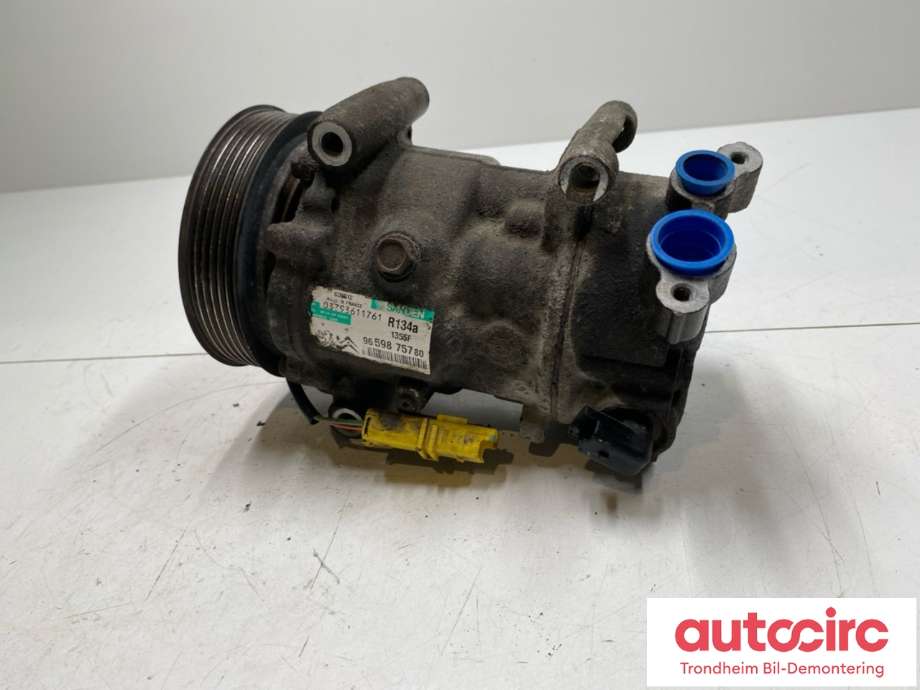 Aircondition kompressor til Peugeot 207 2006-2012  (SANDEN|6453 WK|98 228 268 80|)