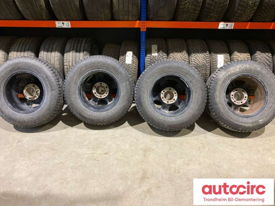 Hjulsett aluminium vinter til Isuzu D-Max 2007-2012 (Type I)  (16TOMMER|245/70/R16 111T|PROD:4518|5-7MM)
