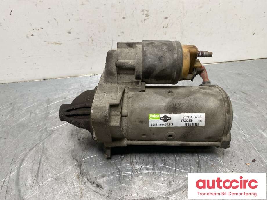Starter diesel til Nissan X-Trail 2007-2014 (T31) (T31) (VALEO|23300JG70A|)