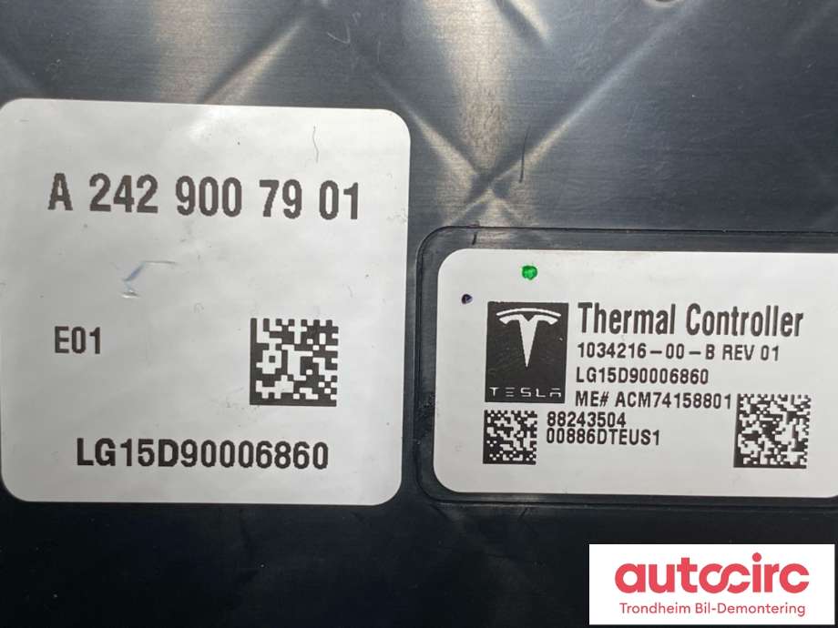 Styreenhet diverse til Mercedes B-Klasse, electric drive 2014-2018 (W242) (W242) (A 242 900 79 01|1034216-00-B|)