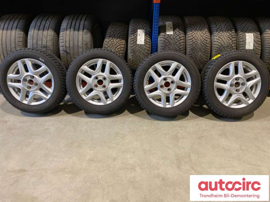 Hjulsett aluminium vinter til Toyota Yaris, 2014-2020 (Type III, Fase 2)  (15TOMMER|185/60/R15 88T)