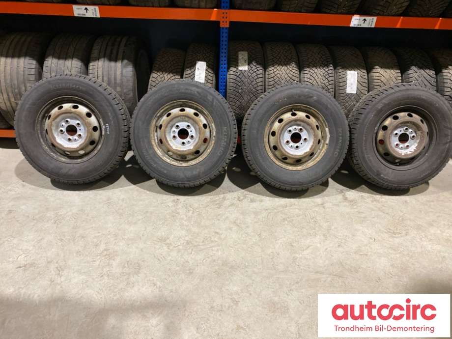 Hjulsett stål vinter til Peugeot Boxer, 2014-->> (Type III, Fase 2)  (15 TOMMER|225/70/R15C 112/110R)