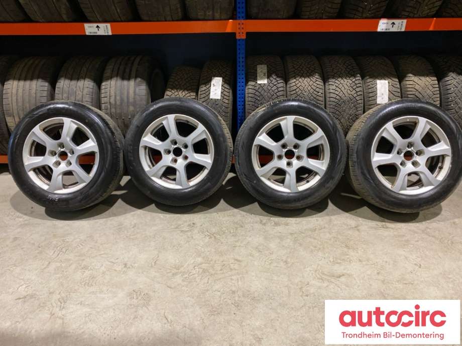 Hjulsett aluminium sommer til Audi A4 2007-2014 (Type IV) (B8) (B8) (225/55/R16 99V XL|4122|5MM)