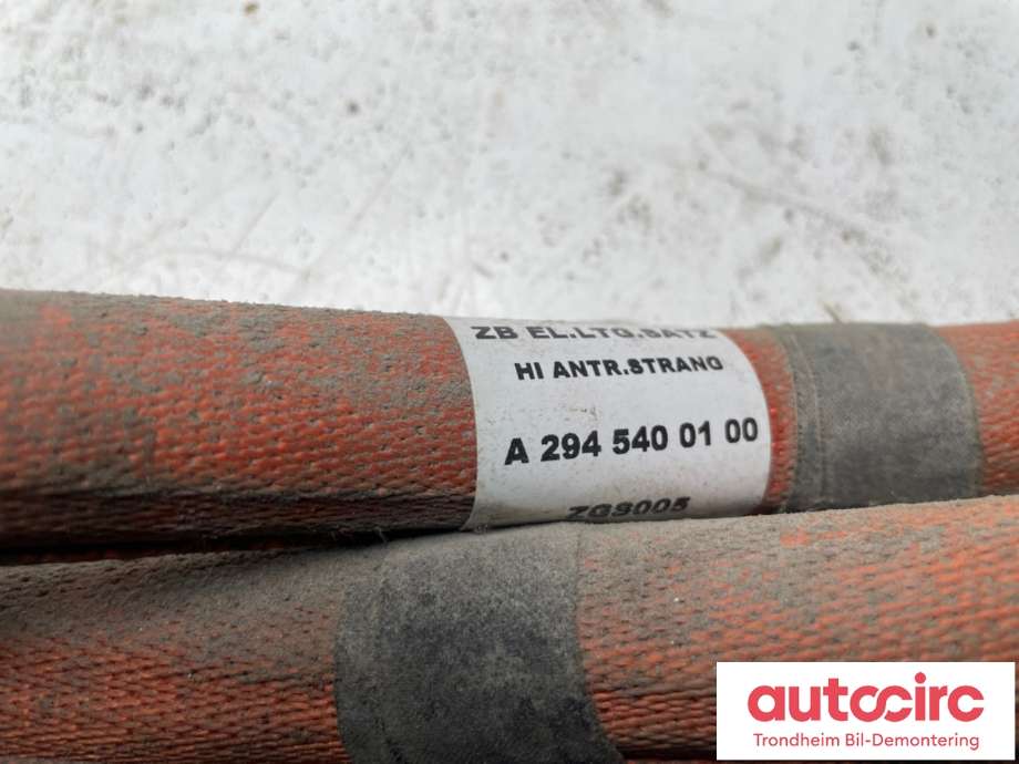 Kabel høy volt (HV) elbil til Mercedes EQE 2022-->> (A 294 540 01 00|)