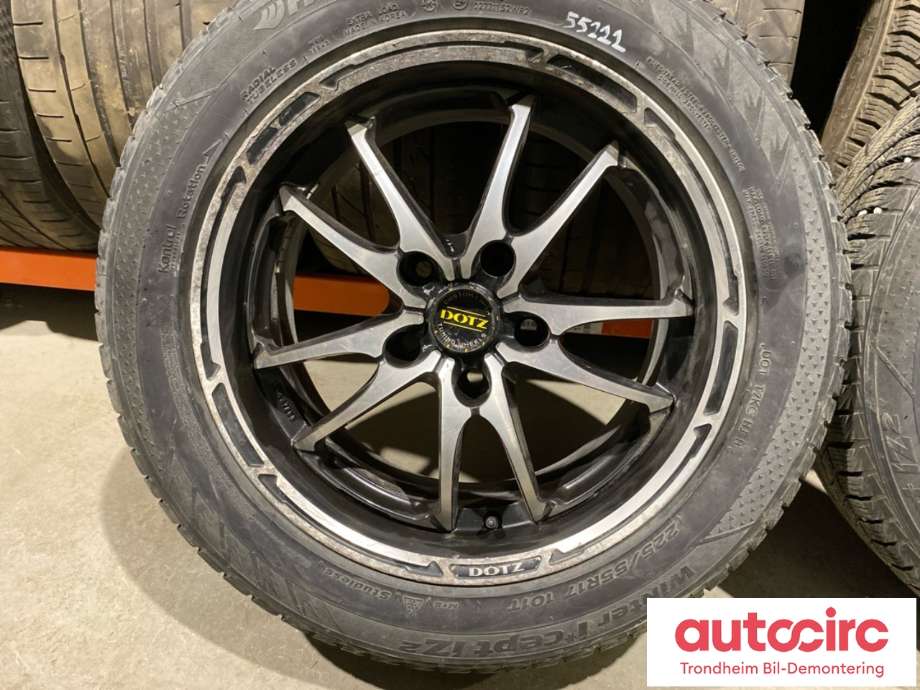 Hjulsett aluminium vinter til Opel Insignia A 2014-2017  (17 TOMMER|225/55/R17 101T|PROD/3321|6MM)