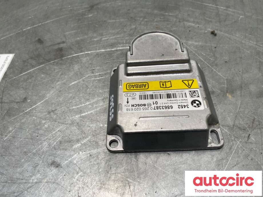 Styreenhet airbag hovedsensor til BMW 4-Serie 2013-2020 (F32/F33/F36) (F32/F33/F36) (34526863387|34 52 6 887 754|)