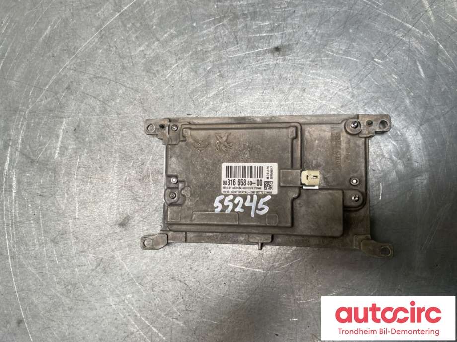 Bilstereo navigasjon til Peugeot Expert 2016-->> (Type III)  (98 316 658 80|)