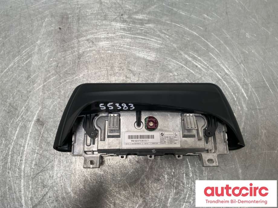 Multimedia display (MCU - Media Controller Unit) til BMW 1-Serie 2011-2015 (Fase 1) (F20/F21) (F20/F21) (65 50 9 270 391|9237538|)