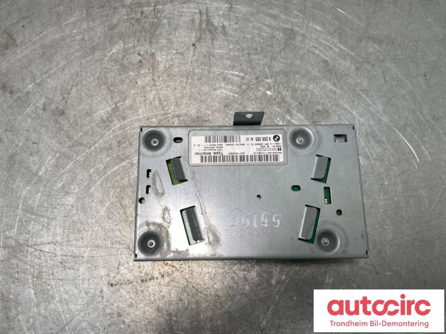 Bilstereo forsterker til BMW 5-Serie 2010-2017 (F10/F11) (F10/F11) (HARMAN/BECKER|9266355|65 12 9 312 592|)