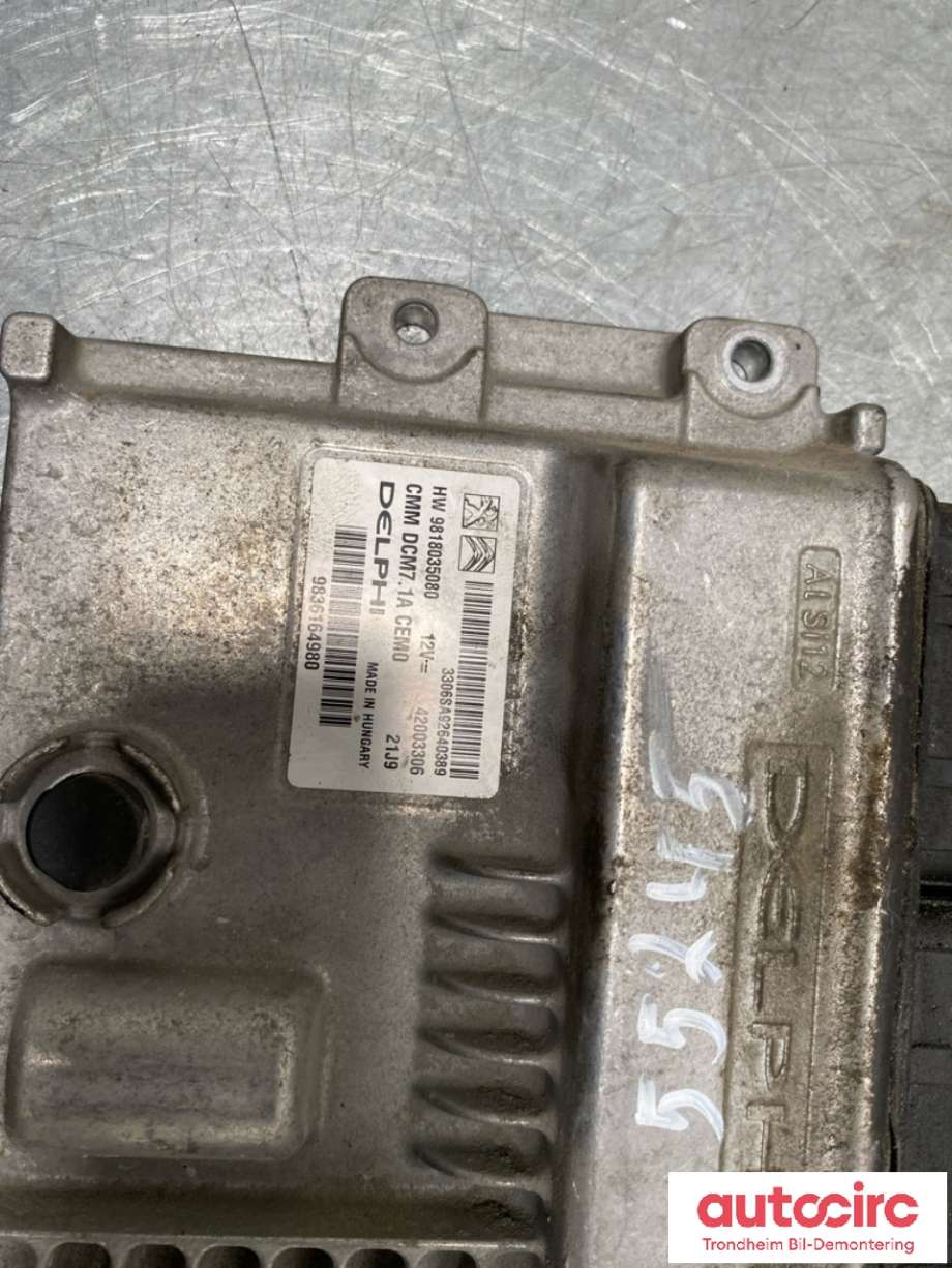 Styreenhet motor til Peugeot Expert 2016-->> (Type III)  (9818035080|16 915 053 80|)