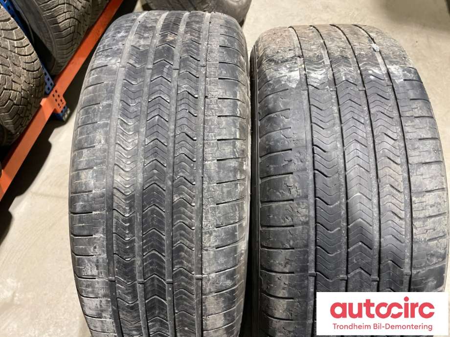 Hjulsett aluminium sommer til Jaguar I-PACE 2018-->> (20 TOMMER|245/50R20 105V|PROD: 4120|SLITTE DEKK)