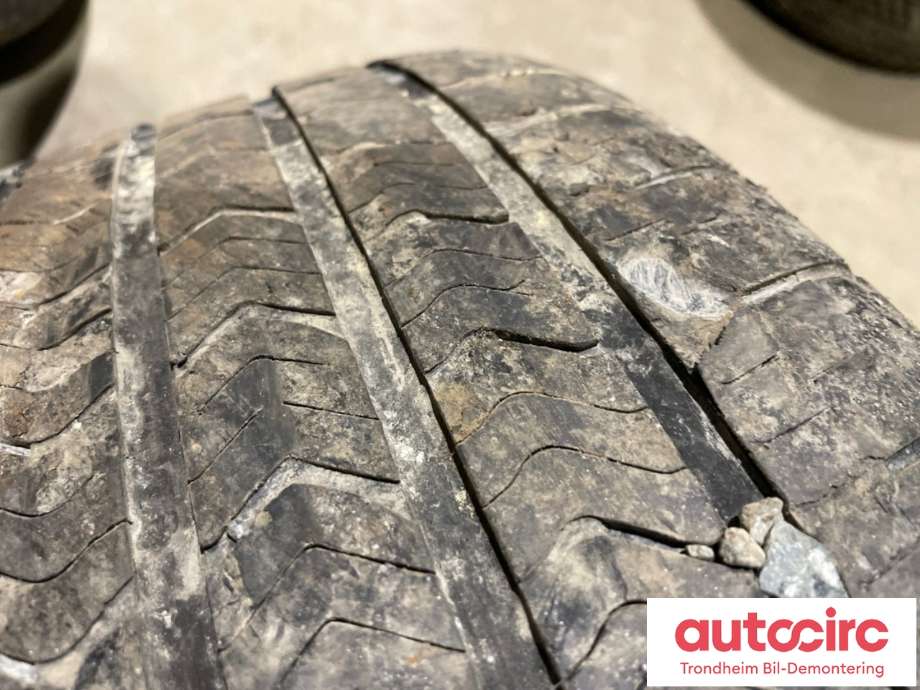 Hjulsett aluminium sommer til Jaguar I-PACE 2018-->> (20 TOMMER|245/50R20 105V|PROD: 4120|SLITTE DEKK)