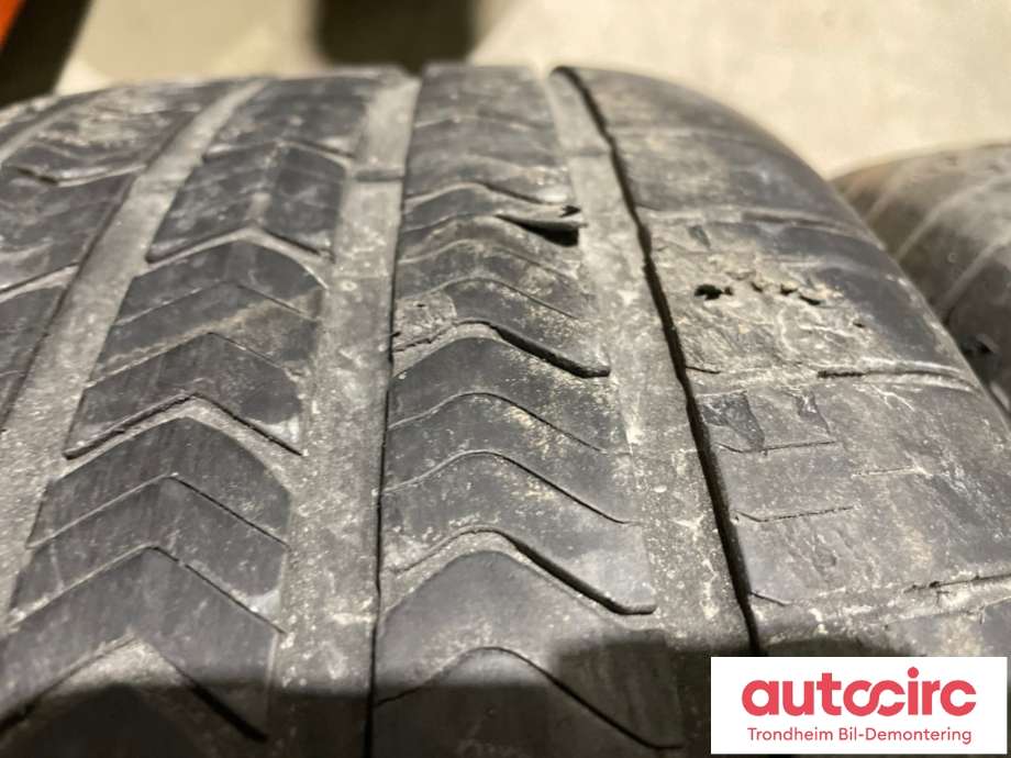 Hjulsett aluminium sommer til Jaguar I-PACE 2018-->> (20 TOMMER|245/50R20 105V|PROD: 4120|SLITTE DEKK)
