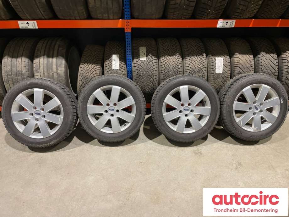 Hjulsett aluminium vinter til Ford Focus, 2011-2014 (Type III, Fase 1)  (16 TOMMER|205/55R16 94T)
