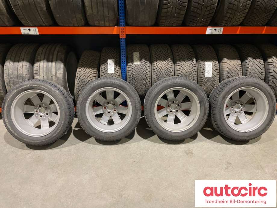 Hjulsett aluminium vinter til Ford Focus 2011-2014 (Type III, Fase 1)  (16 TOMMER|205/55R16 94T|PROD: 2622|7MM)