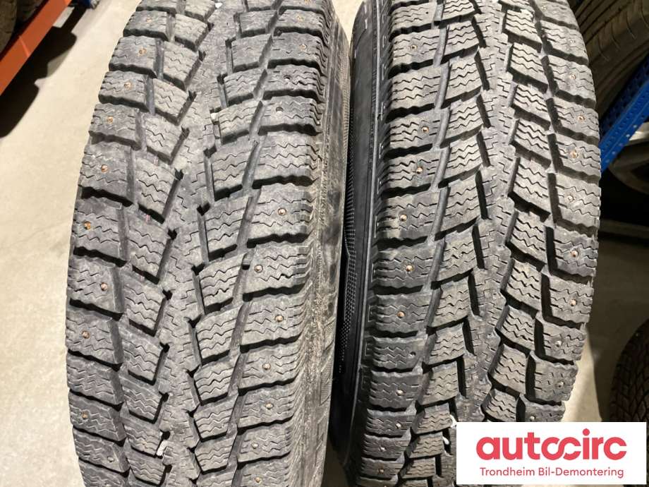 Hjulsett aluminium vinter til Dodge Ram 1994-2002 (Type II)  (16 TOMMER|LT245/75R16 120/116Q|PROD: 1910|10MM)