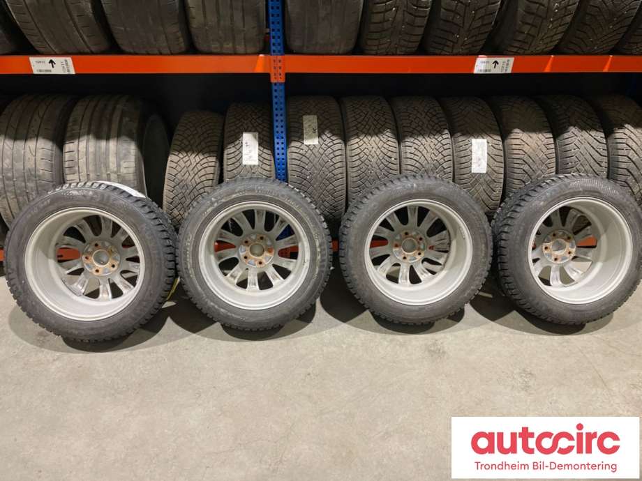 Hjulsett aluminium vinter til Honda Civic 2015-2017 (Type IX, Fase 2)  (16 TOMMER|205/55R16 94T|PROD: 1521|9 MM)