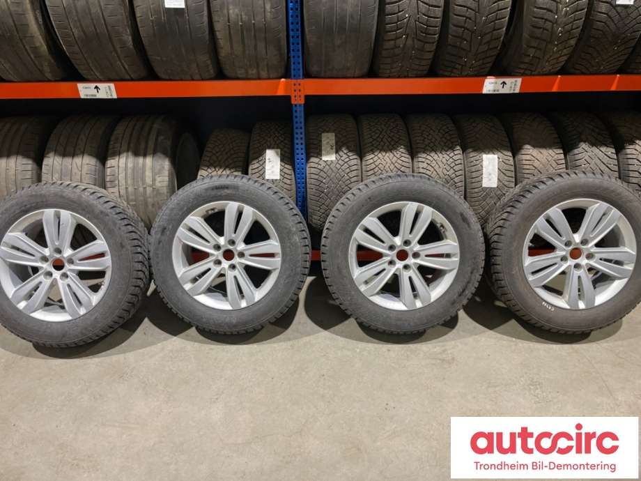 Hjulsett aluminium vinter til Mitsubishi Outlander, 2015-->> (Type III, Fase 2)  (17 TOMMER|225/60R17 103T)