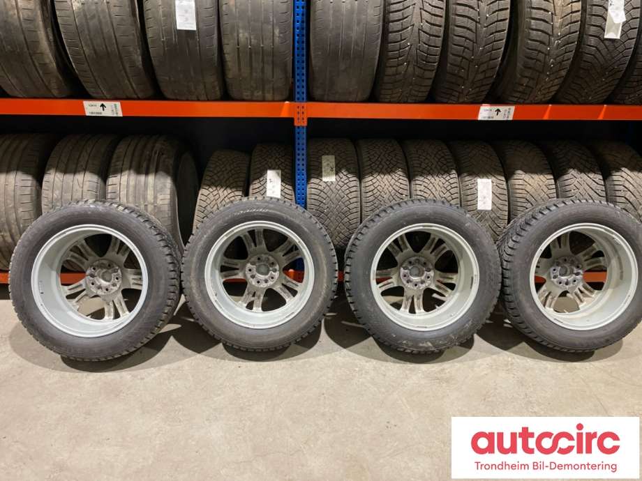 Hjulsett aluminium vinter til Nissan Qashqai 2014-2021 (Type II)  (17 TOMMER|215/60R17 100T|PROD: 0525|9MM)