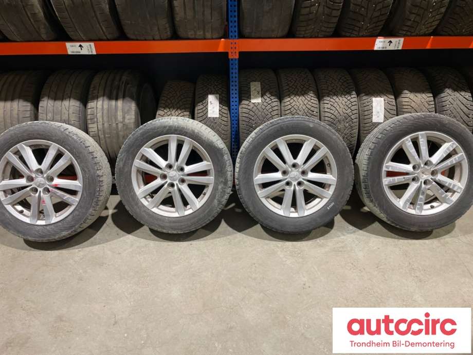 Hjulsett aluminium sommer til Mitsubishi ASX, 2010-2019  (17 TOMMER|215/60R17 100H)