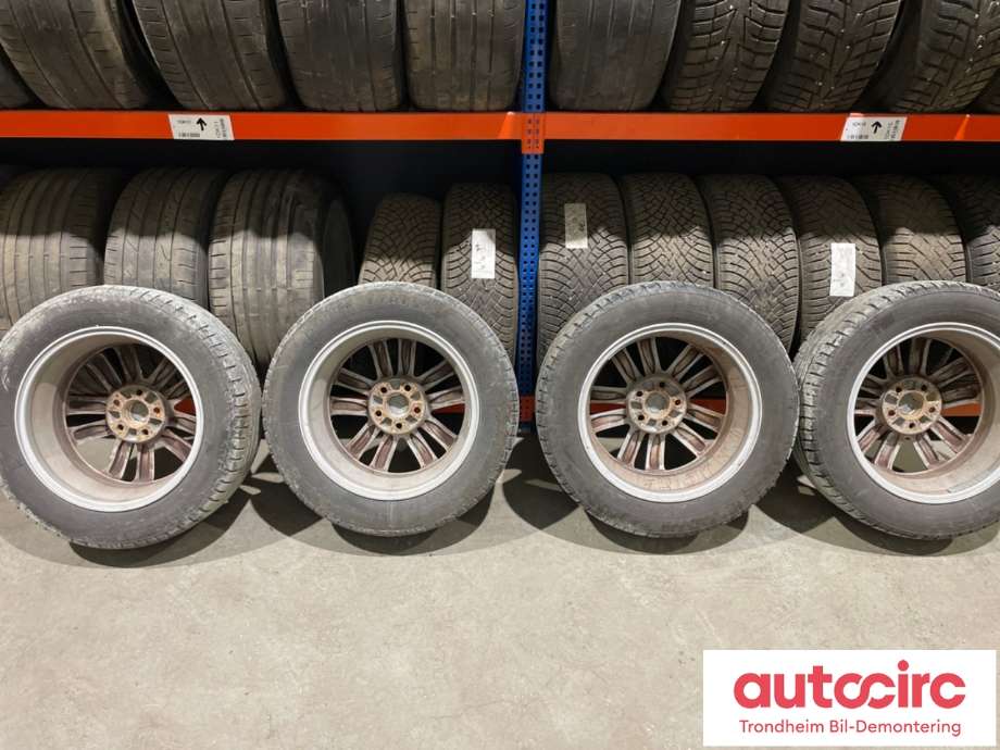 Hjulsett aluminium sommer til Mitsubishi ASX 2010-2019  (17 TOMMER|215/60R17 100H|PROD: 1020|4-5 MM)