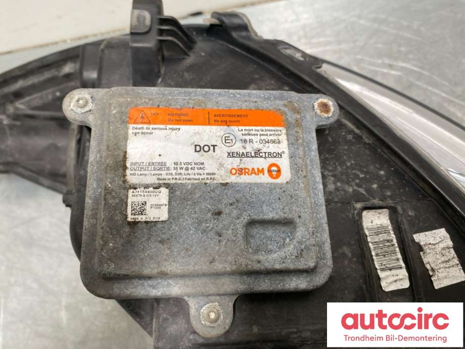 Frontlykt høyre xenon til Ford Focus 2011-2014 (Type III, Fase 1)  (2004298|BM51-13005-JB|)