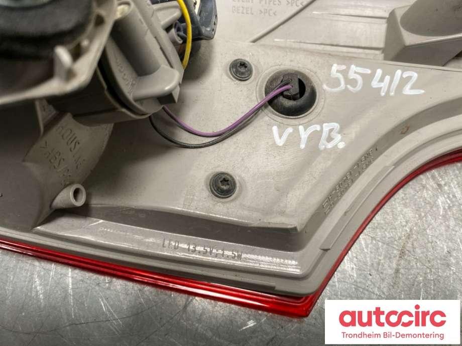 Baklykt venstre ytre til Ford Focus 2011-2014 (Type III, Fase 1) (1785517|BM51-13405-HG|)