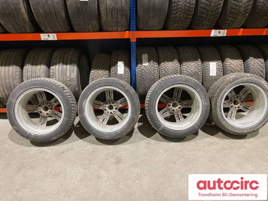 Hjulsett aluminium vinter til Mercedes E-Klasse 2009-2013 (Fase 1) (W212) (W212) (17 TOMMER|225/50R17 98T|PROD: 3024|3-7 MM)