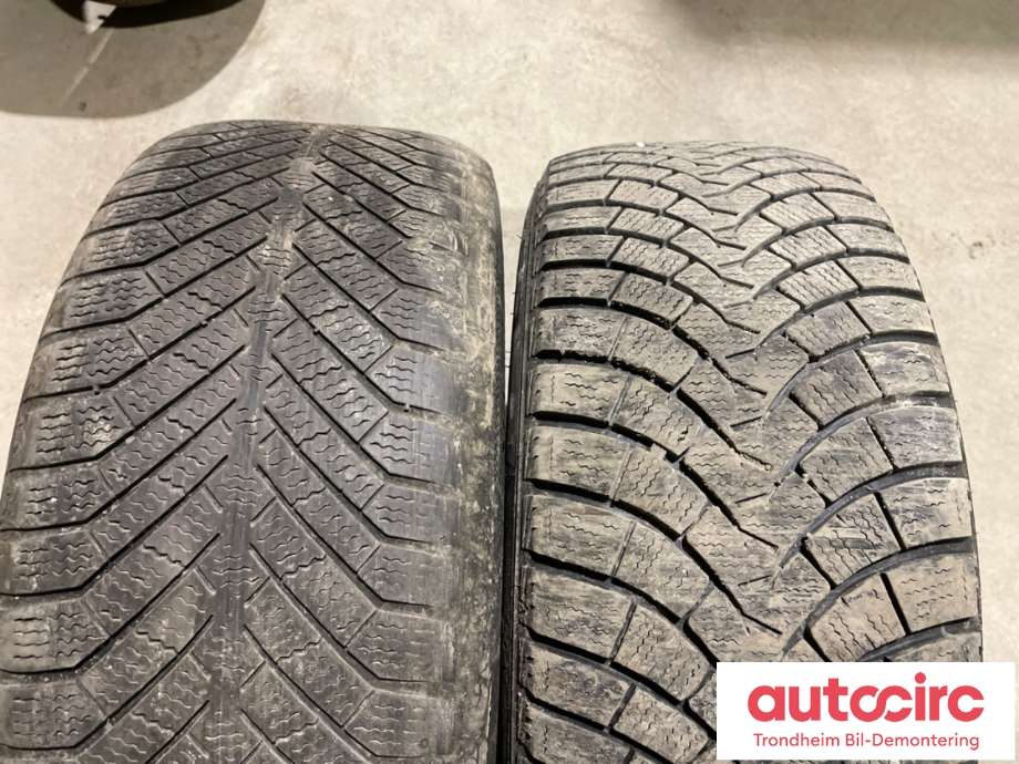 Hjulsett aluminium vinter til Mercedes E-Klasse 2009-2013 (Fase 1) (W212) (W212) (17 TOMMER|225/50R17 98T|PROD: 3024|3-7 MM)
