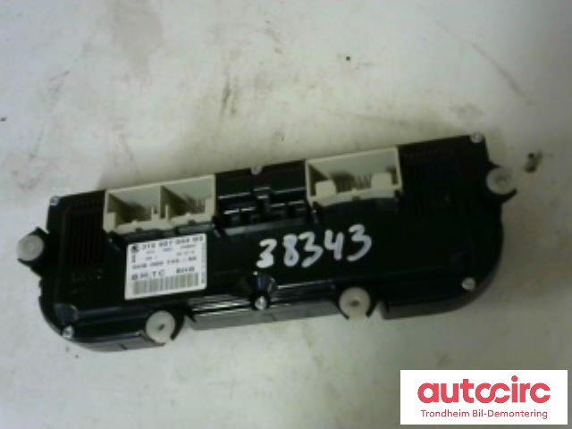 Varmeapparat betjening til Škoda Superb 2008-2015 (Type II)  (BHTC|3T0907044BS|)