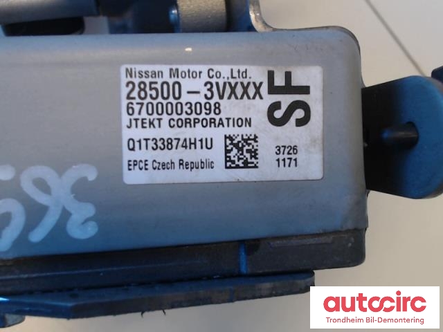 Rattaksel elektrisk servo til Nissan Note 2013-2017 (Type II)  (JAPL NISSAN|488103VV2A|6900002858|488113VV2A)