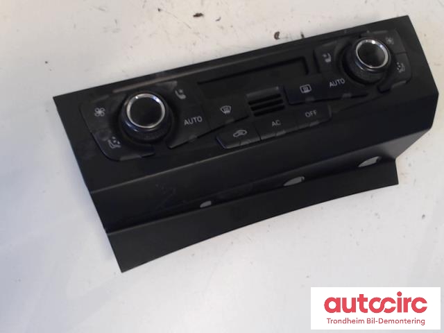 Varmeapparat betjening til Audi A4, 2007-2014 (Type IV) (B8) (B8) (CONTINENTAL|8T1820043AD)
