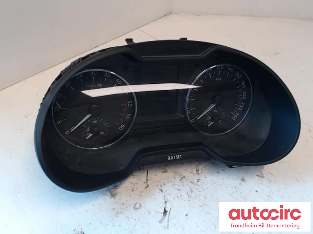 Instrumentpanel til Škoda Octavia, 2013-2016 (Type III, Fase 1)  (VW AG|5E0920861E)