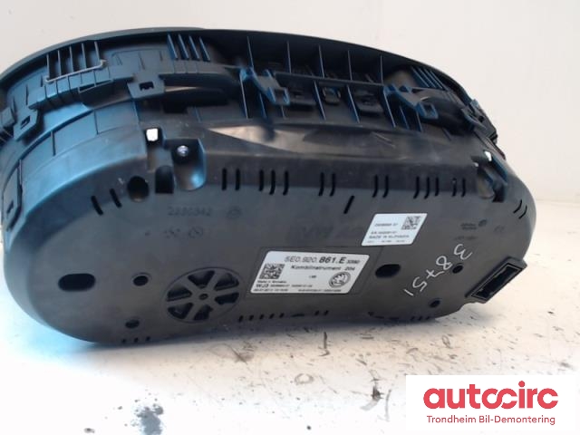 Instrumentpanel til Škoda Octavia 2013-2016 (Type III, Fase 1)  (VW AG|5E0920861E|)