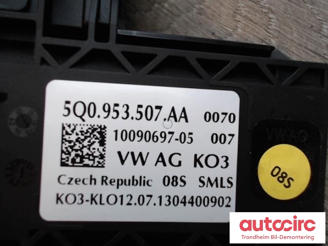 Bryter combi til Škoda Octavia 2013-2016 (Type III, Fase 1)  (VW AG|5Q0953507AA|5Q0953513P|5Q0953513Q)