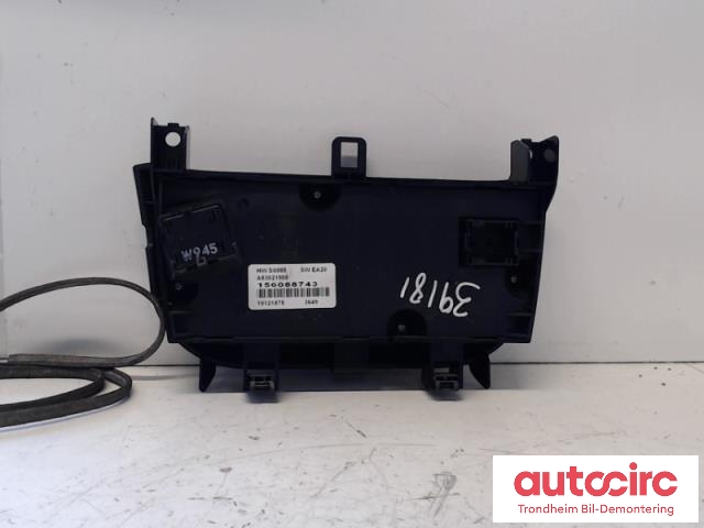 Varmeapparat betjening til Alfa Romeo MiTo 2008-2016  (DENSO|156088743|)