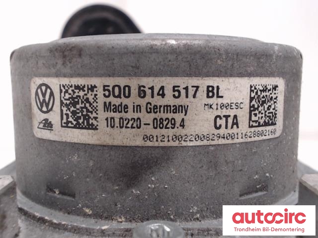 ABS sentral til VW e-Golf 2014-2017 (Fase 1)  (ATE|5Q0614517BL|5Q0614517DB|)