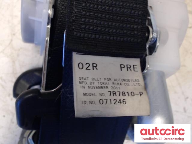 Sikkerhetsbelte foran høyre til Toyota iQ 2009-2014  (TOKAI RIKA|7321074020C2|73210-74020-C2|)